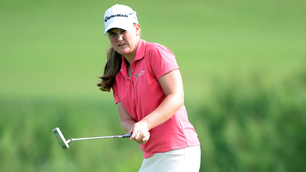 Austin Ernst during the second round of the Manulife Financial LPGA Classic
