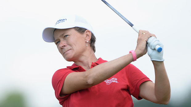 Catriona Matthew during the second round of the Manulife Financial LPGA Classic