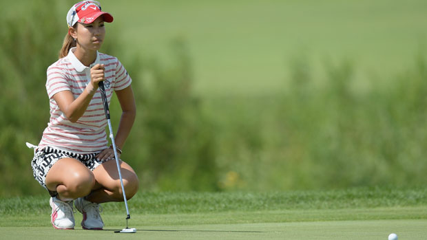 Momoko Ueda during the second round of the Manulife Financial LPGA Classic