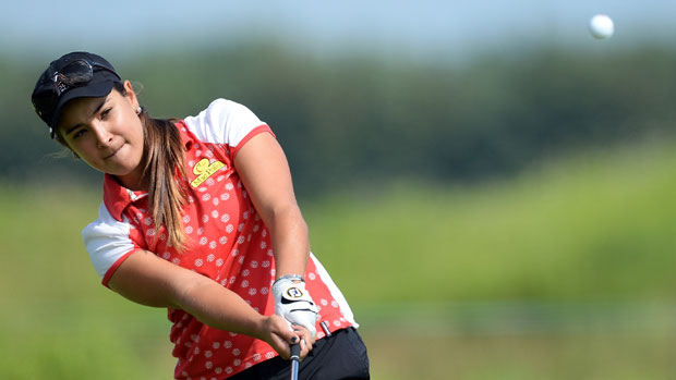 Mariajo Uribe during the second round of the Manulife Financial LPGA Classic