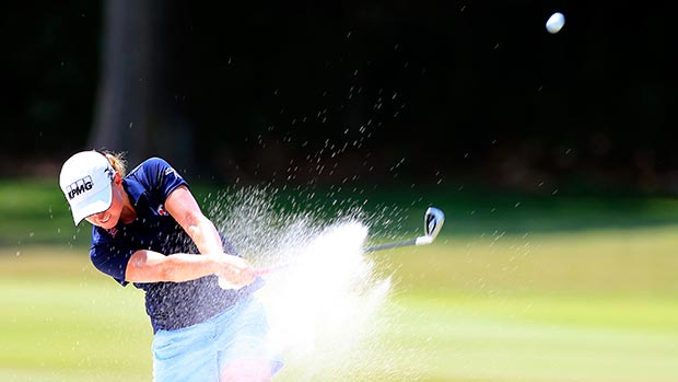 Stacy Lewis during the final round of the Walmart NW Arkansas Championship Presented by P&G