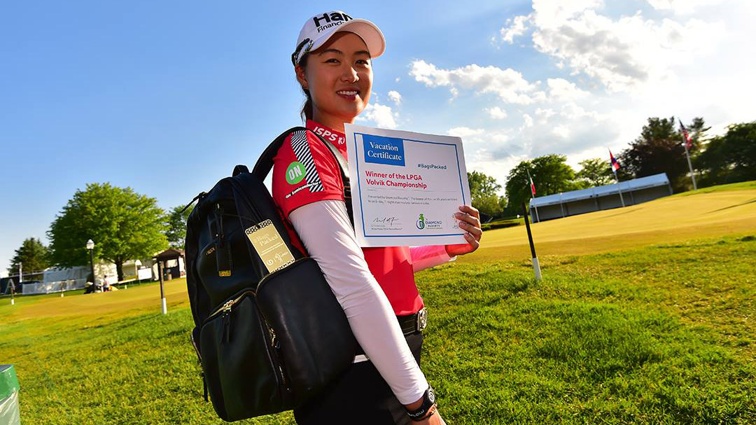 Minjee Lee has her #BagsPacked for the 2019 Diamond Resorts Tournament of Champions after her win at the 2018 LPGA Volvik Championship