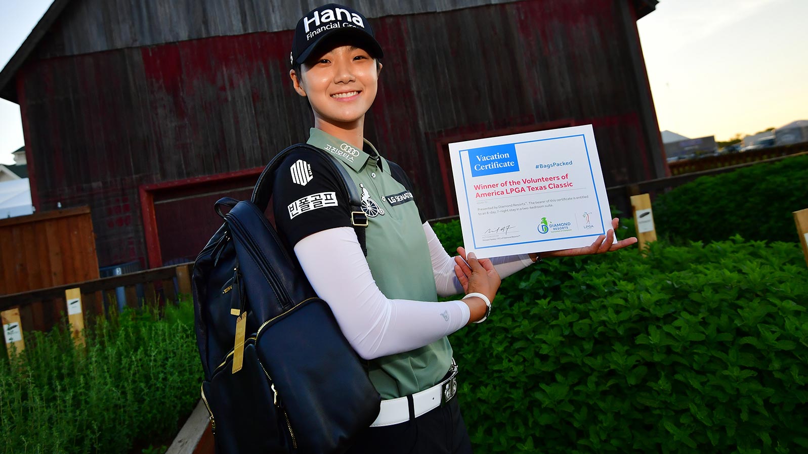 Sung Hyun Park has her #BagsPacked for the 2019 Diamond Resorts Tournament of Champions after her victory at the VOA Texas Classic