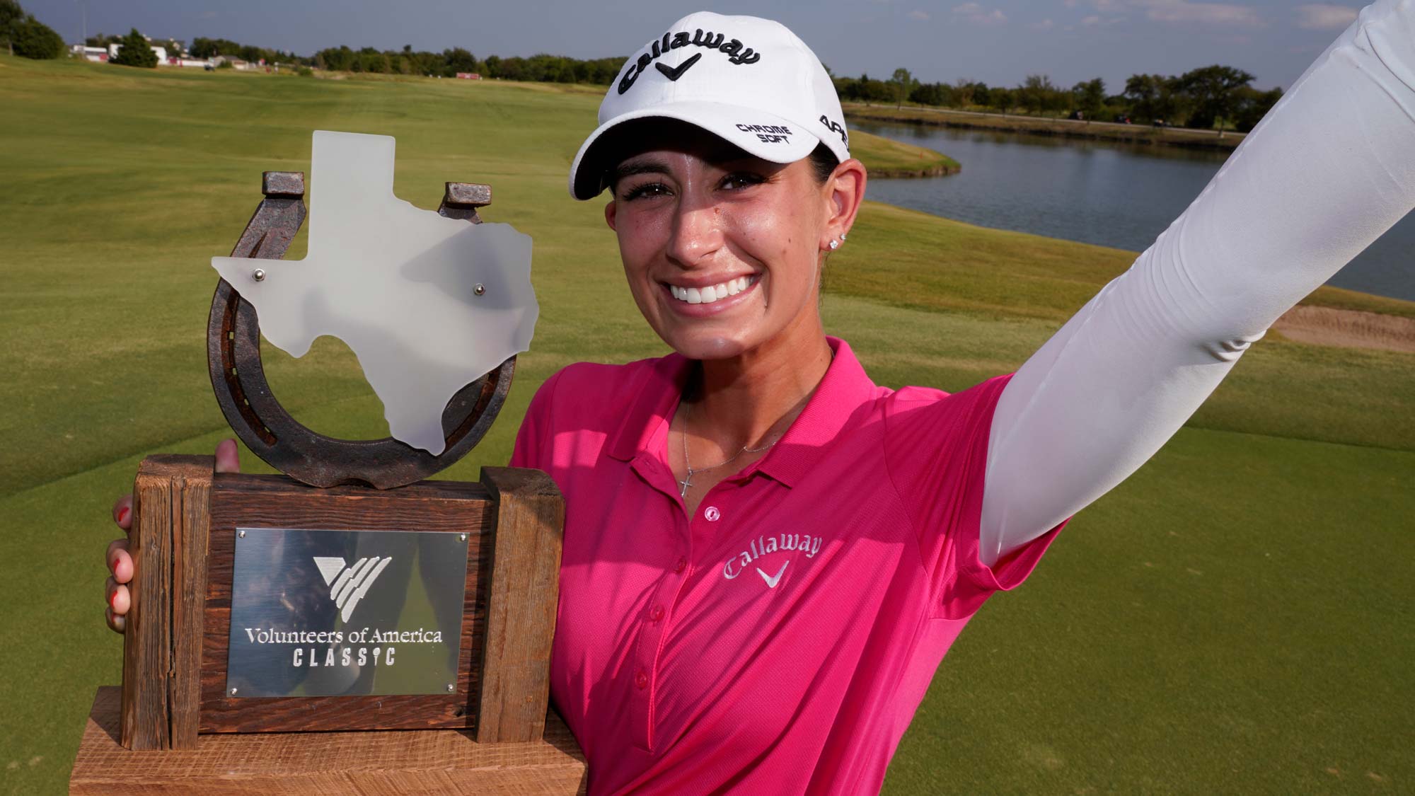 Cheyenne Knight has her #BagsPacked for the 2020 Diamond Resorts Tournament of Champions after her victory at the 2019 Volunteers of America Classic