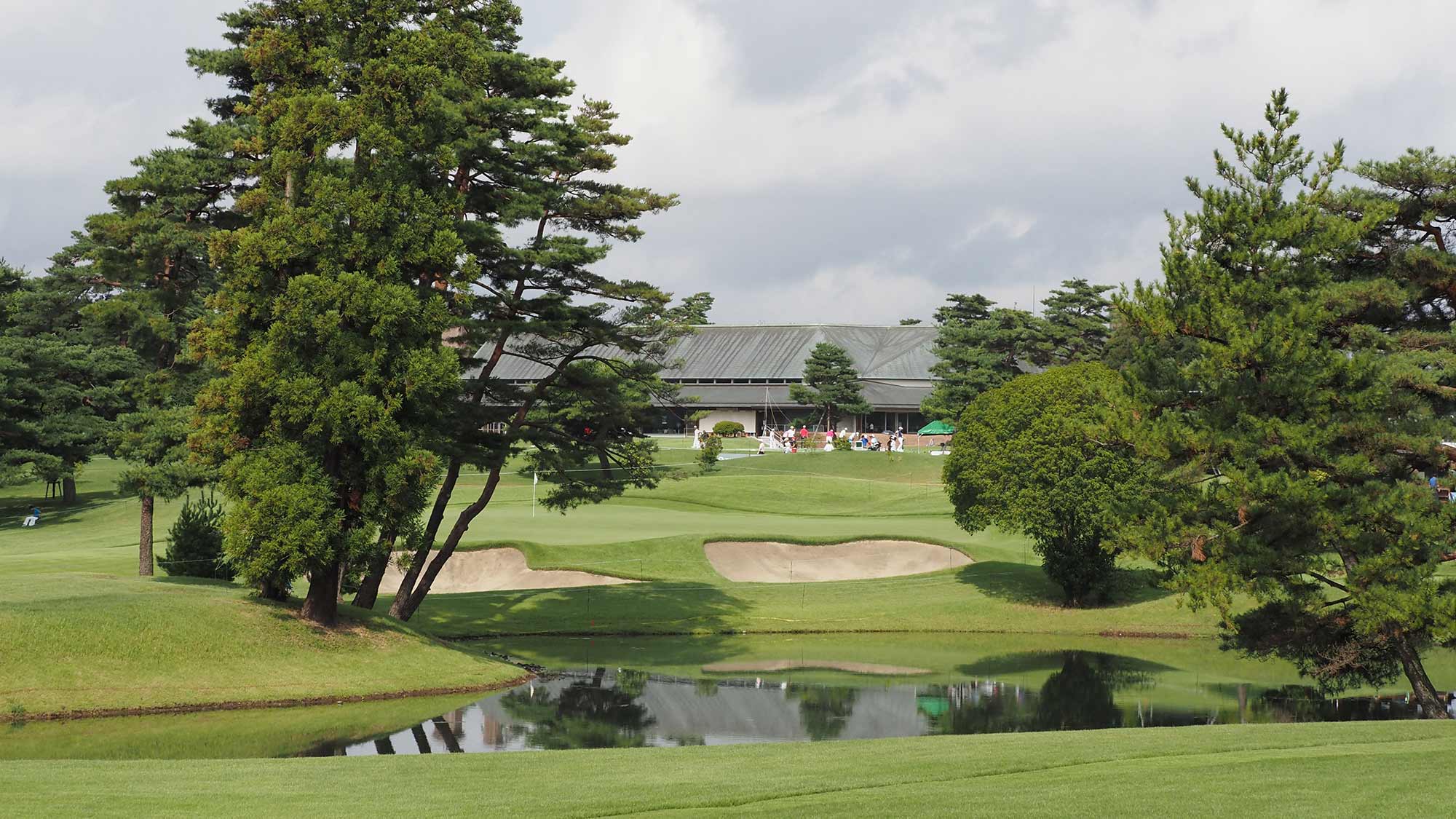 A view of Kasumigaseki Country Club, the host site of the men and women's golf competition for the 2020 Olympic Games in Tokyo, Japan