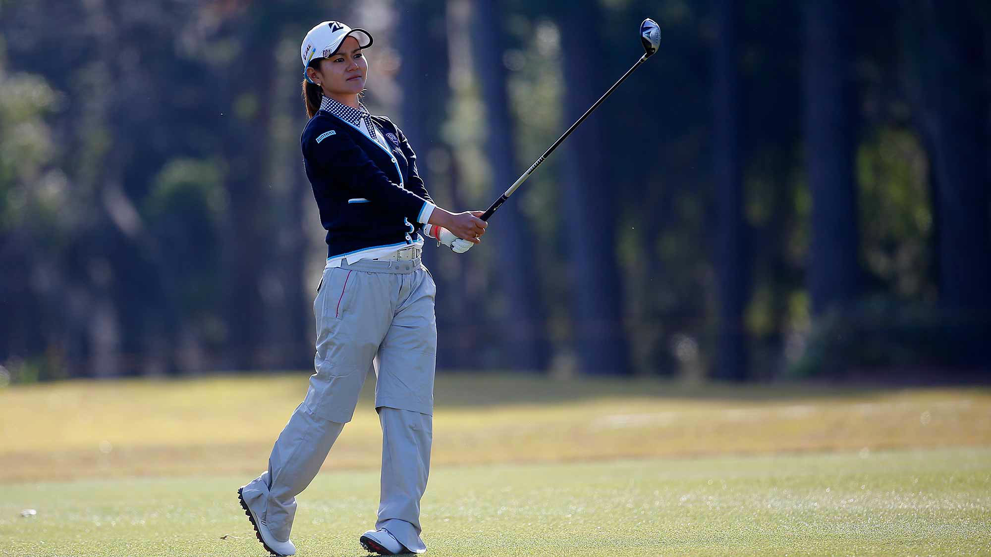 Ai Miyazato during Final Round at the Golden Ocala Golf & Equestrian Club on January 31, 2015 in Ocala, Florida