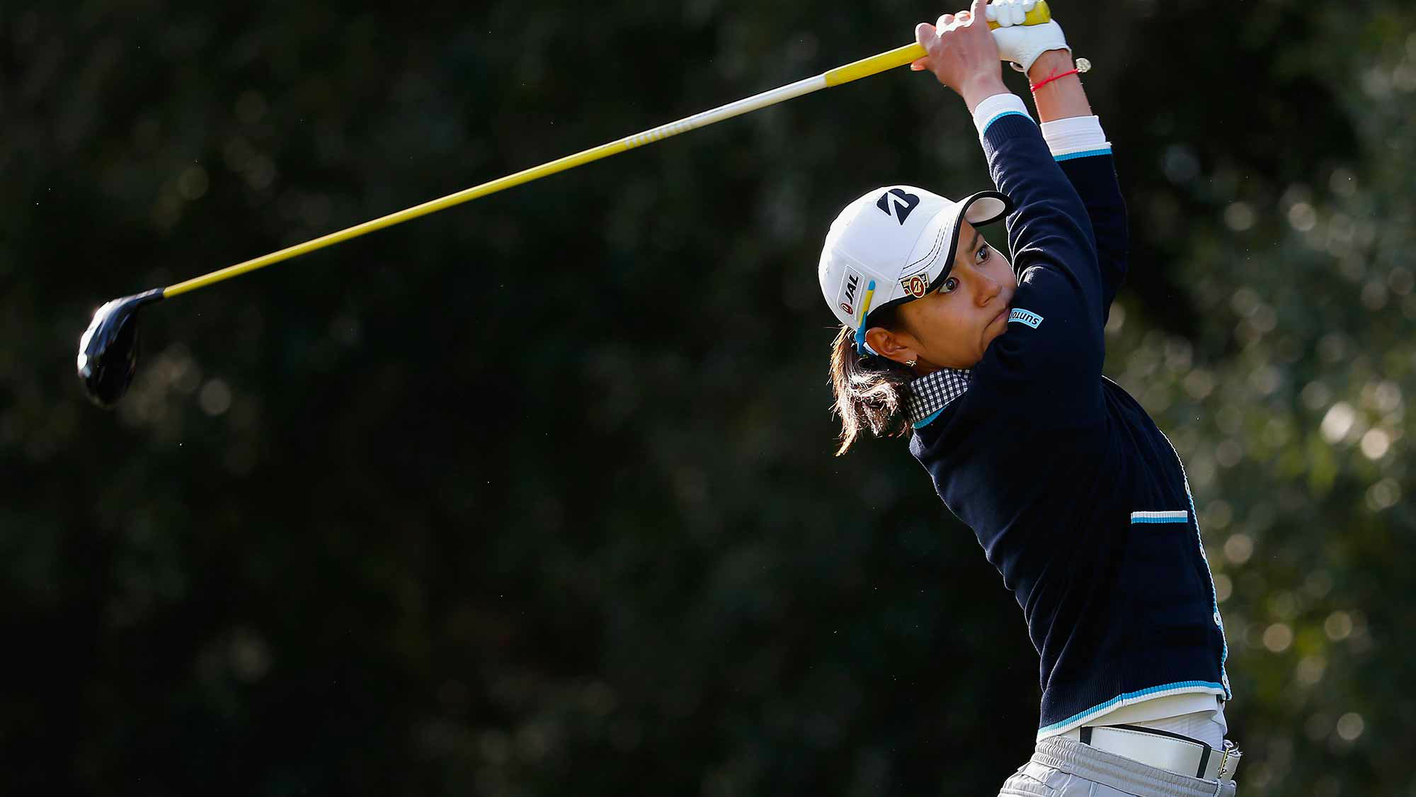 Ai Miyazato during Final Round at the Golden Ocala Golf & Equestrian Club on January 31, 2015 in Ocala, Florida