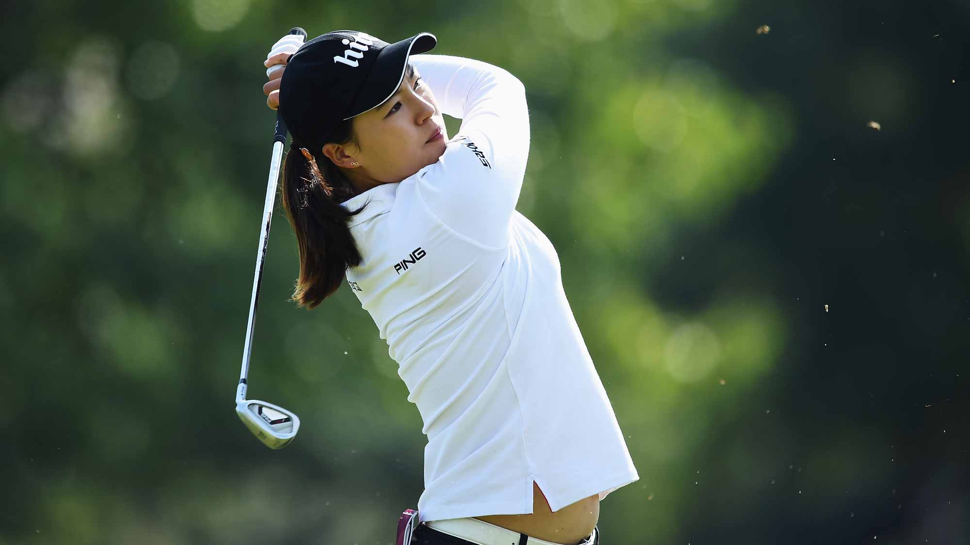 In Gee Chun during the first round of the Evian Championship