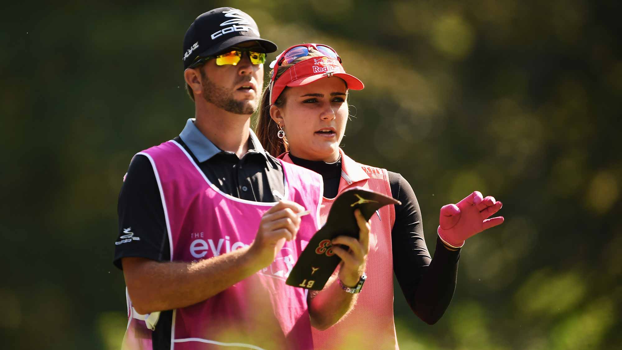 Lexi Thompson during the first round of the Evian Championship