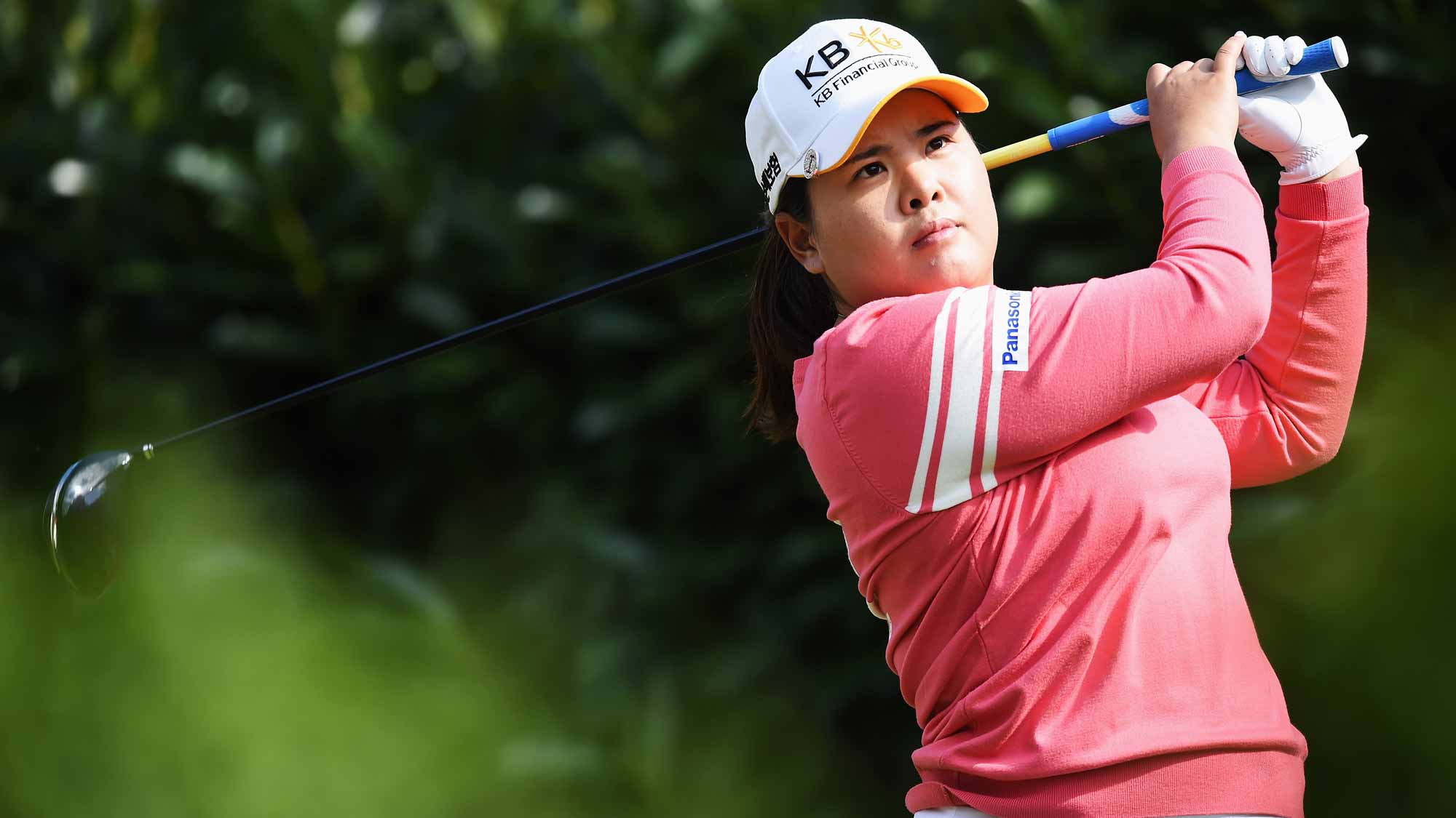 Inbee Park during the second round of the Evian Championship