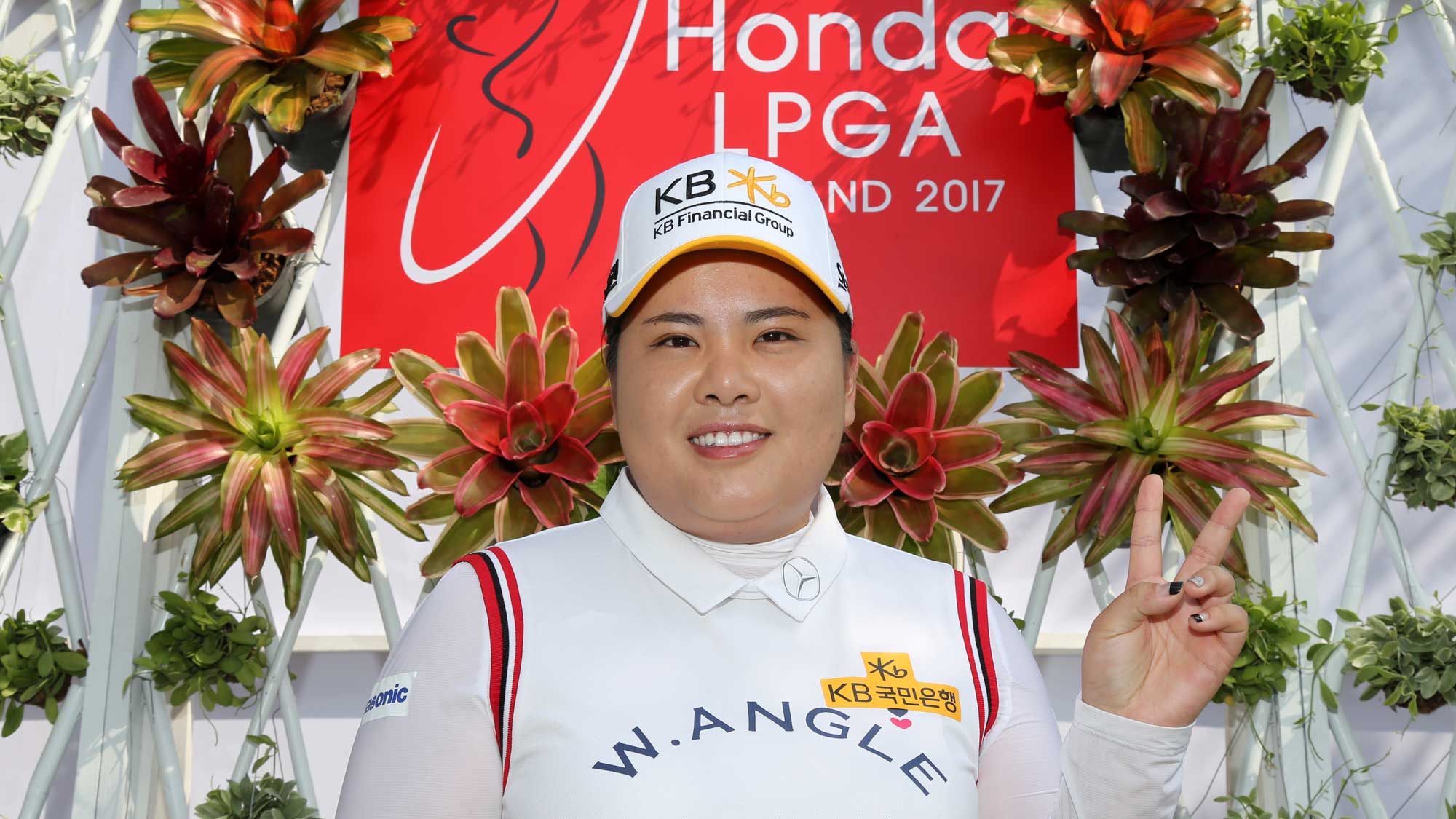 Inbee Park before the 2017 Honda LPGA Thailand