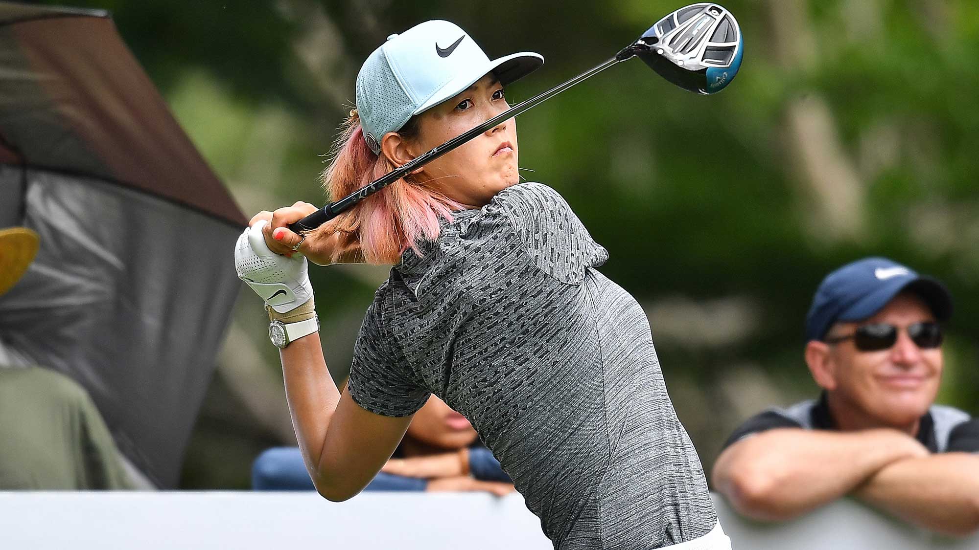 Michelle Wie Swings on Day One at Honda LPGA Thailand