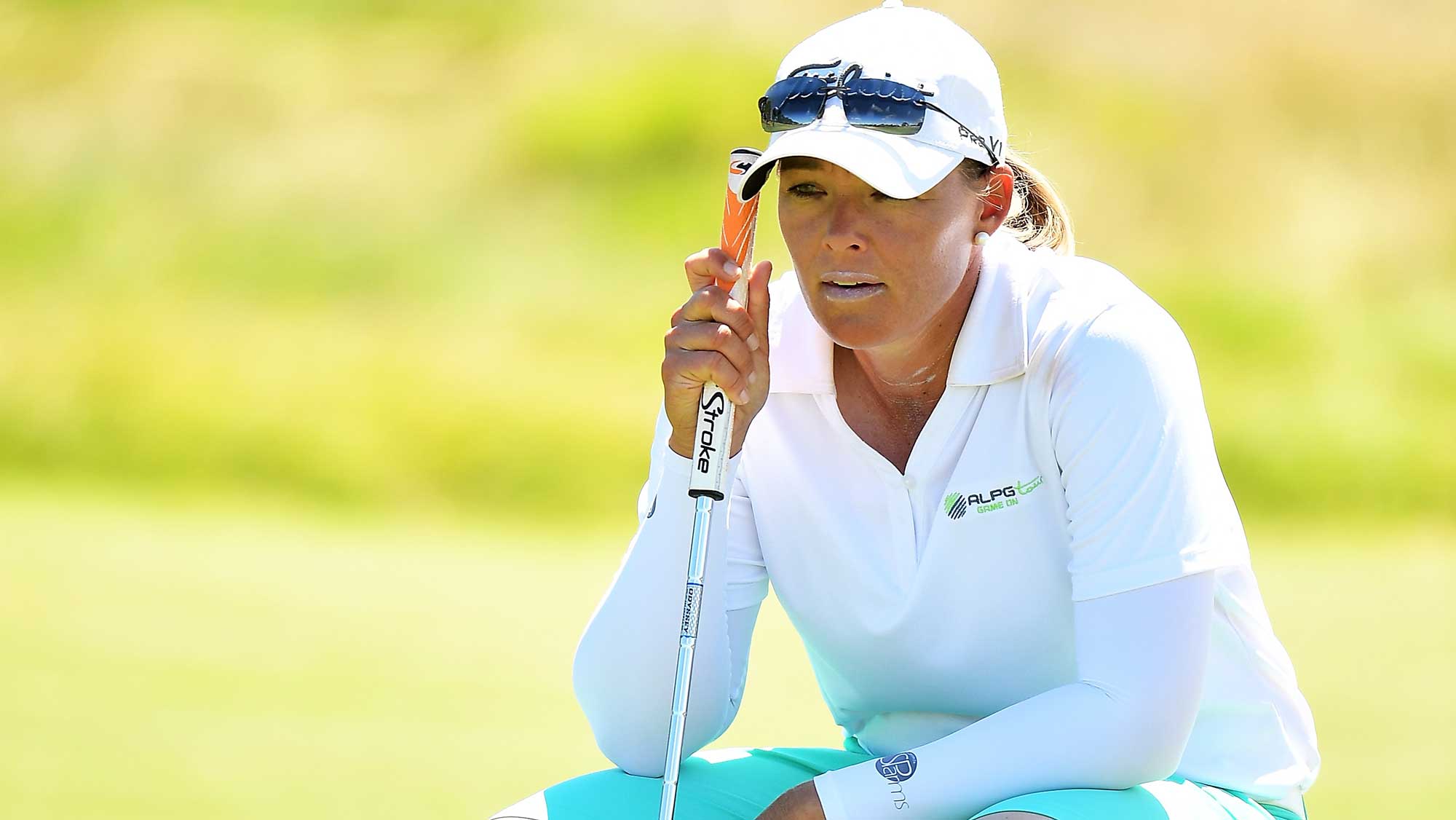 Katherine Kirk Leads After Round One in Australia LPGA Ladies Professional Golf Association