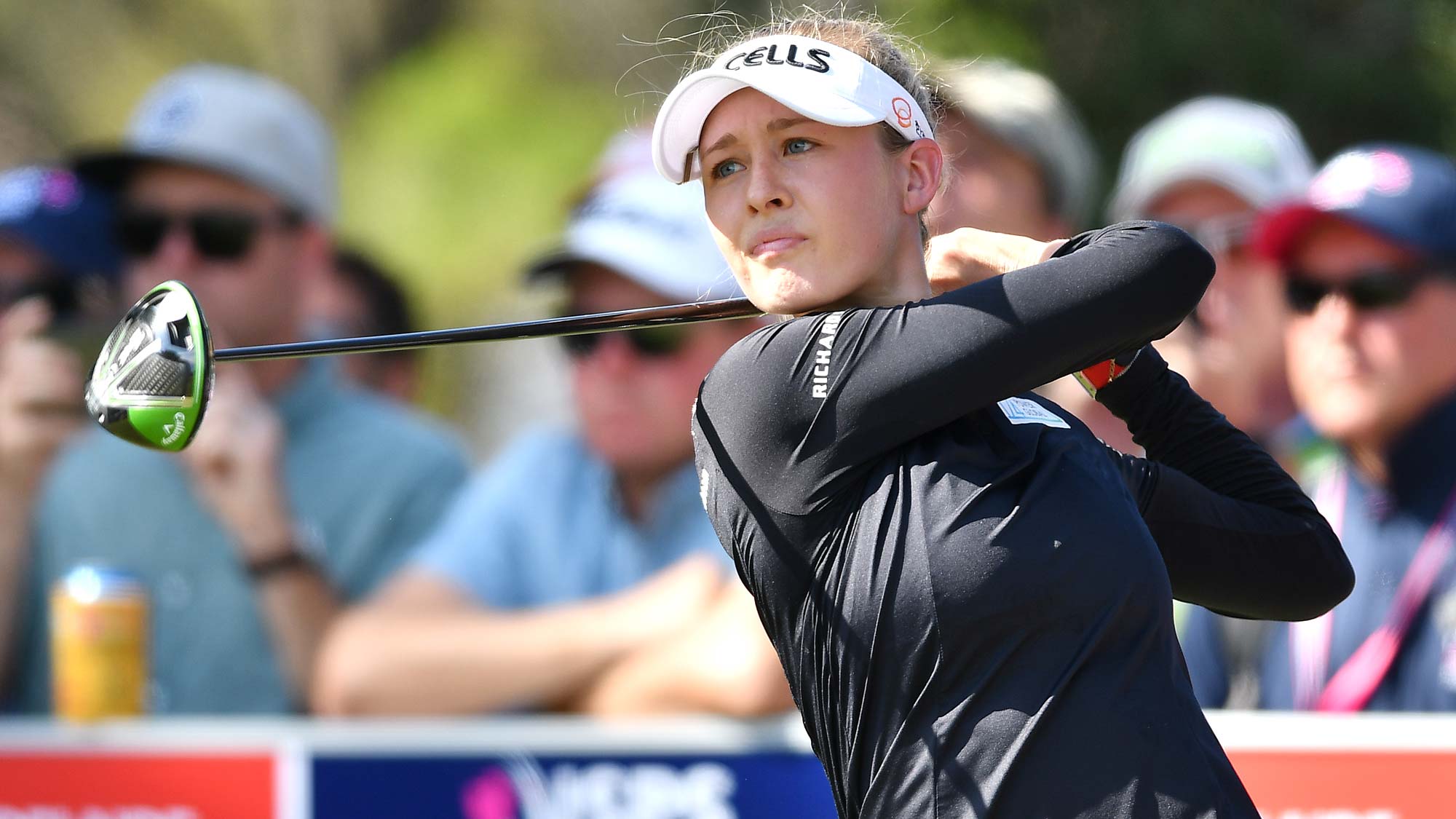 Nelly Korda of the USA during day four of the 2019 ISPS Handa Women's Australian Open