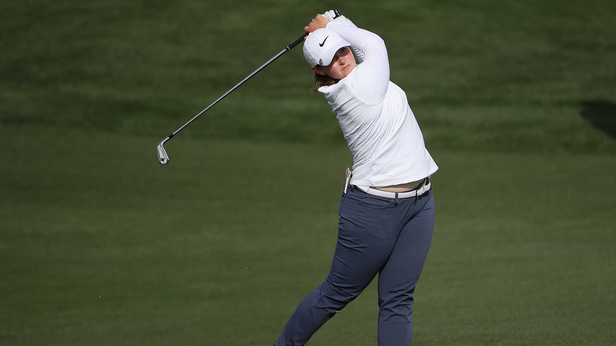 Caroline Inglis Moves into Contention at Founders Cup