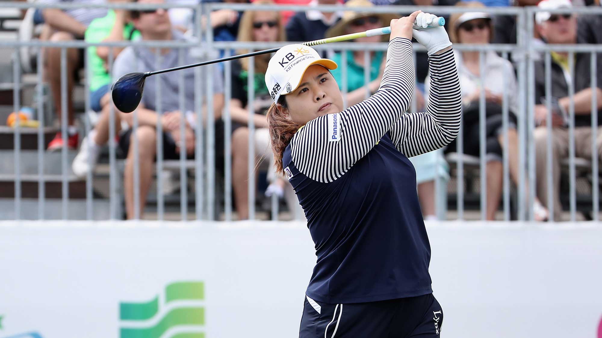 Inbee Park on Day Three of the Founders Cup 