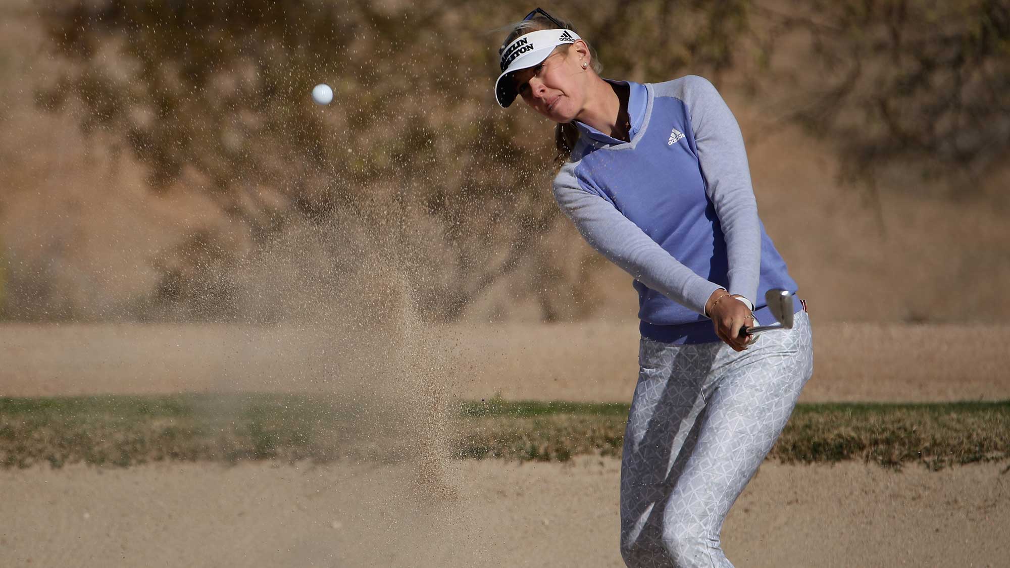 Jessica Korda Bunker Shot on Sunday at Founders Cup 