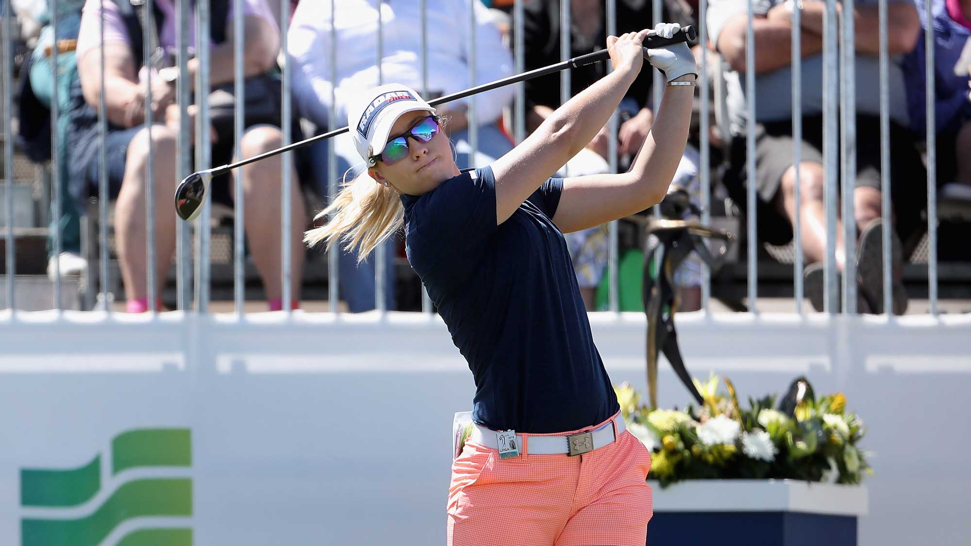 Jodi Ewart Shadoff Sunday at the Founders Cup 