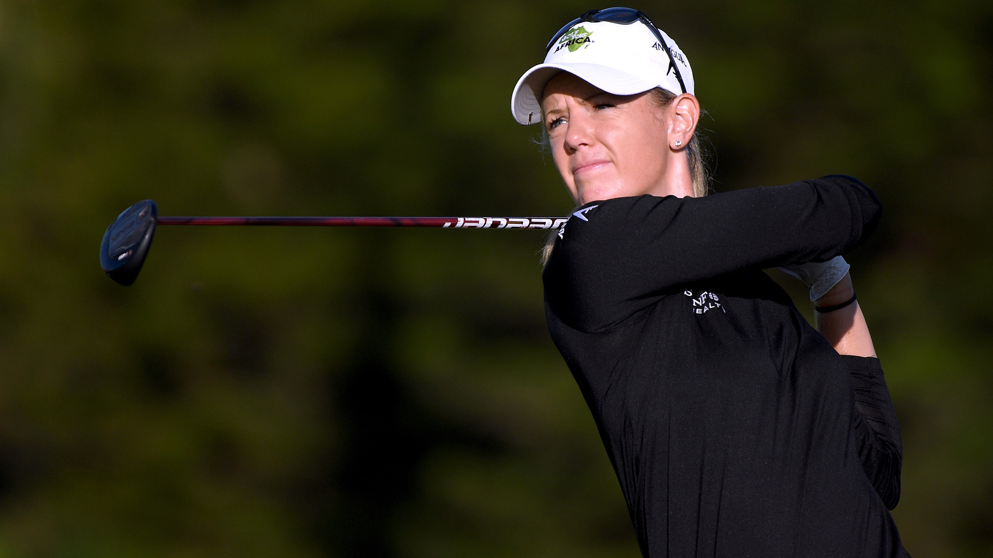 Amy Olson in Round Three of the LOTTE Championship 