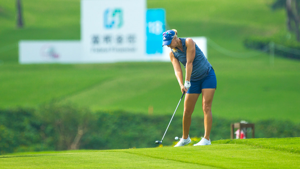 Anna Nordqvist during the Fubon LPGA Taiwan Championship ProAm