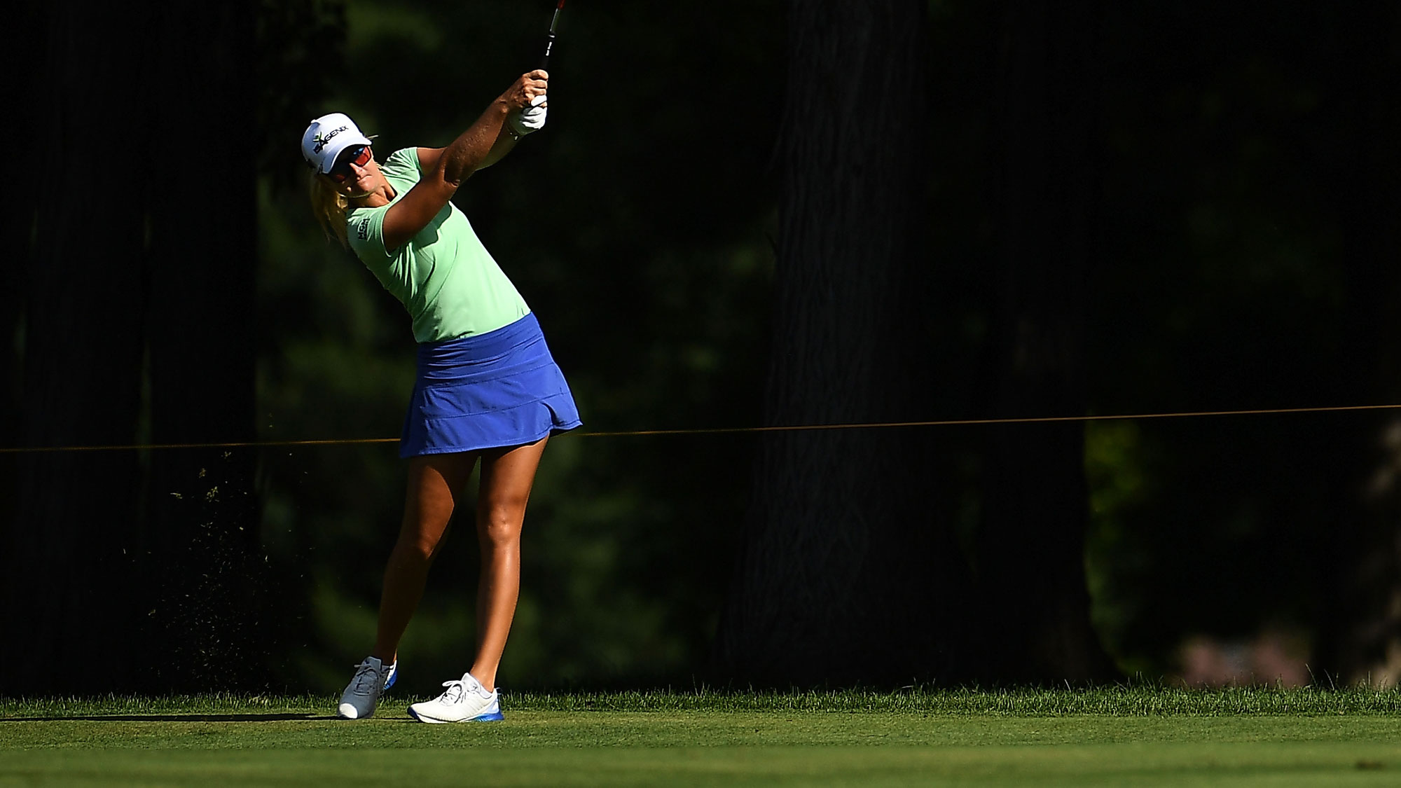Anna Nordqvist in the Fairway on Day Two of Meijer LPGA Classic 