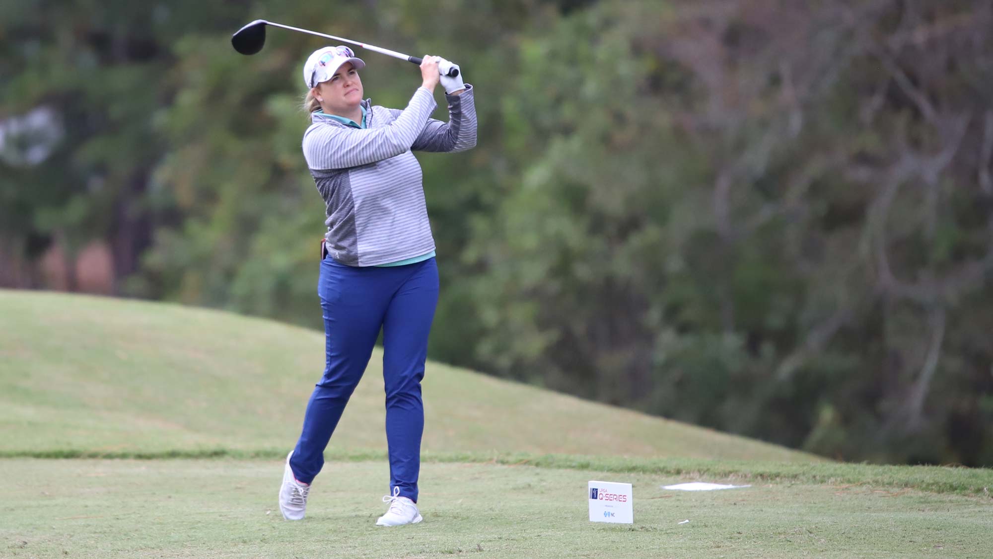 Jackie Stoelting during the second round of the 2018 LPGA-Q-Series