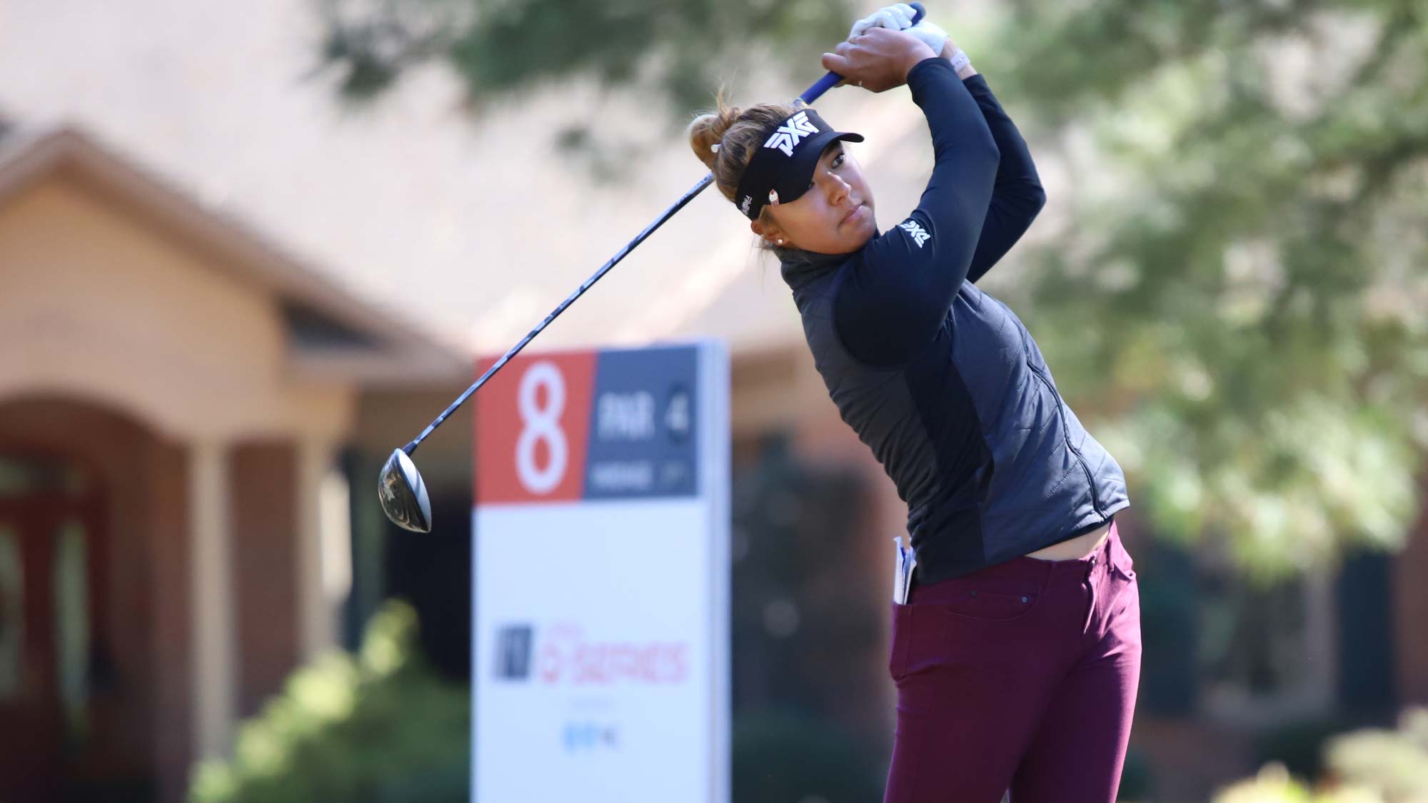 Alison Lee during the 4th round of the LPGA Q-Series