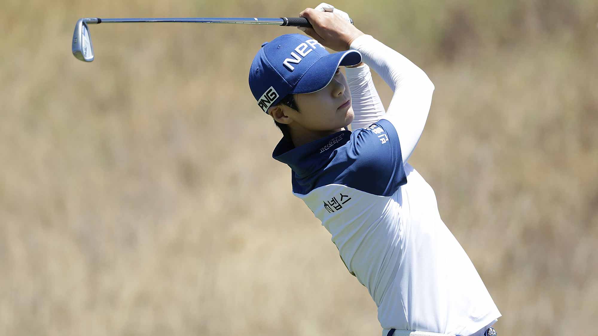 Sung Hyun Park during the third round of the U.S. Women's Open at the CordeValle Golf Club