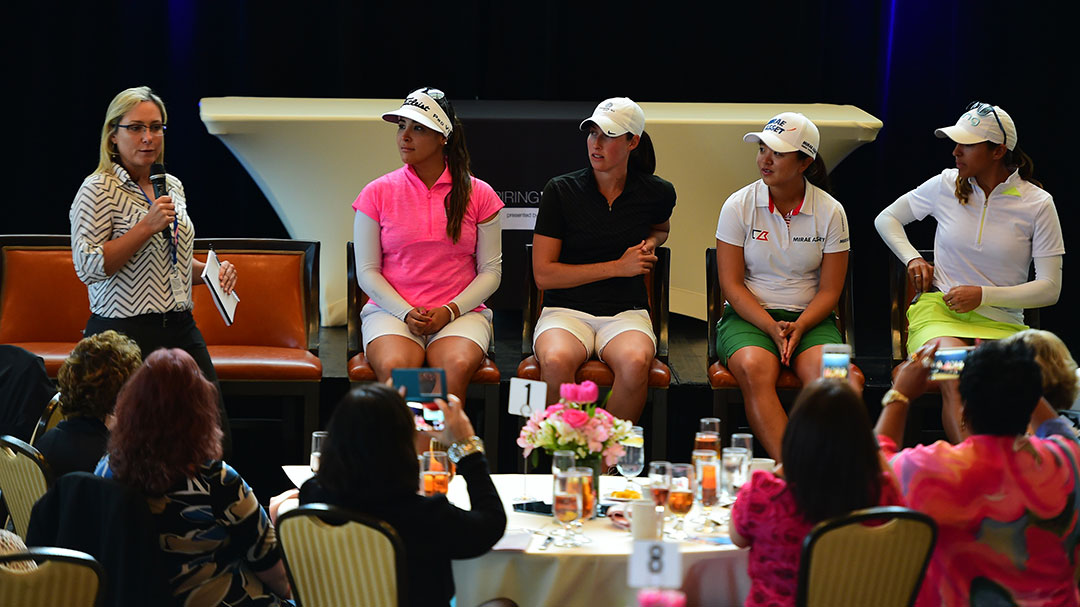 Karen Stupples Leads Panel of LPGA Players at the Inspiring Women Presented By Mary Kay Event