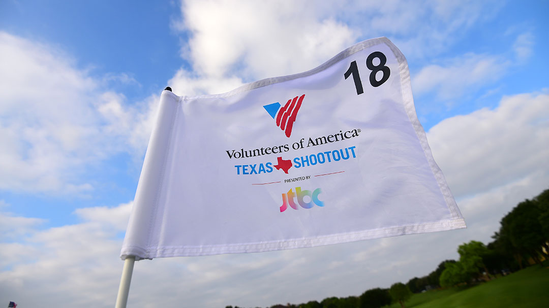 18th Hole Pin Flag at the 2016 VOA Texas Shootout Presented by JTBC