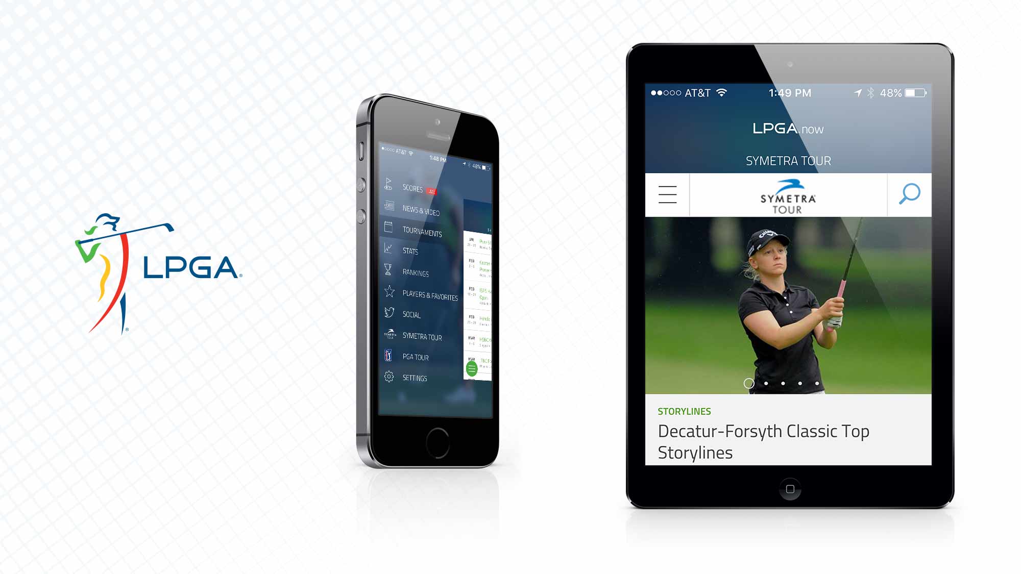 LPGA Now Mobile Apps LPGA Ladies
