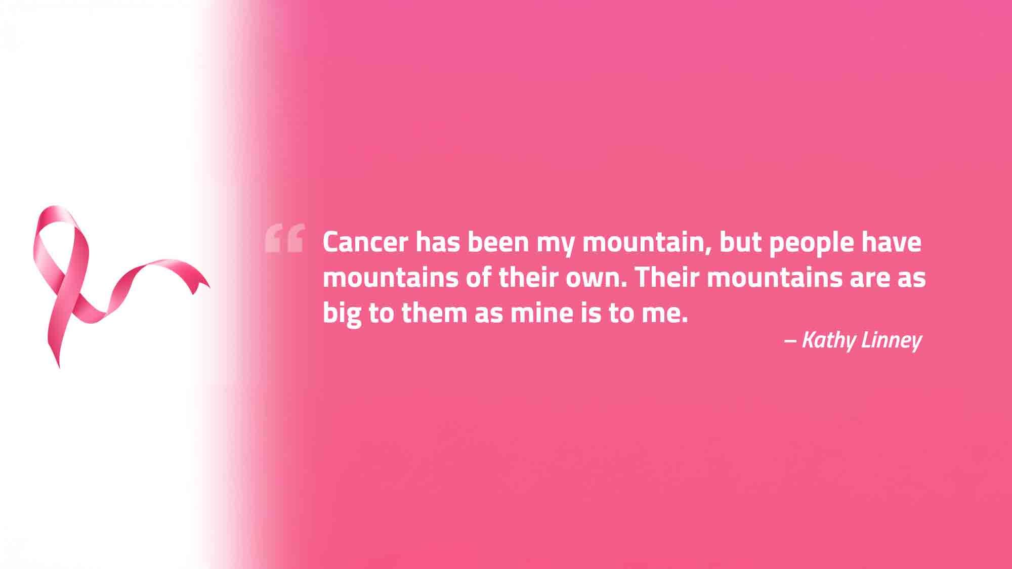 Kathy Linney Quote