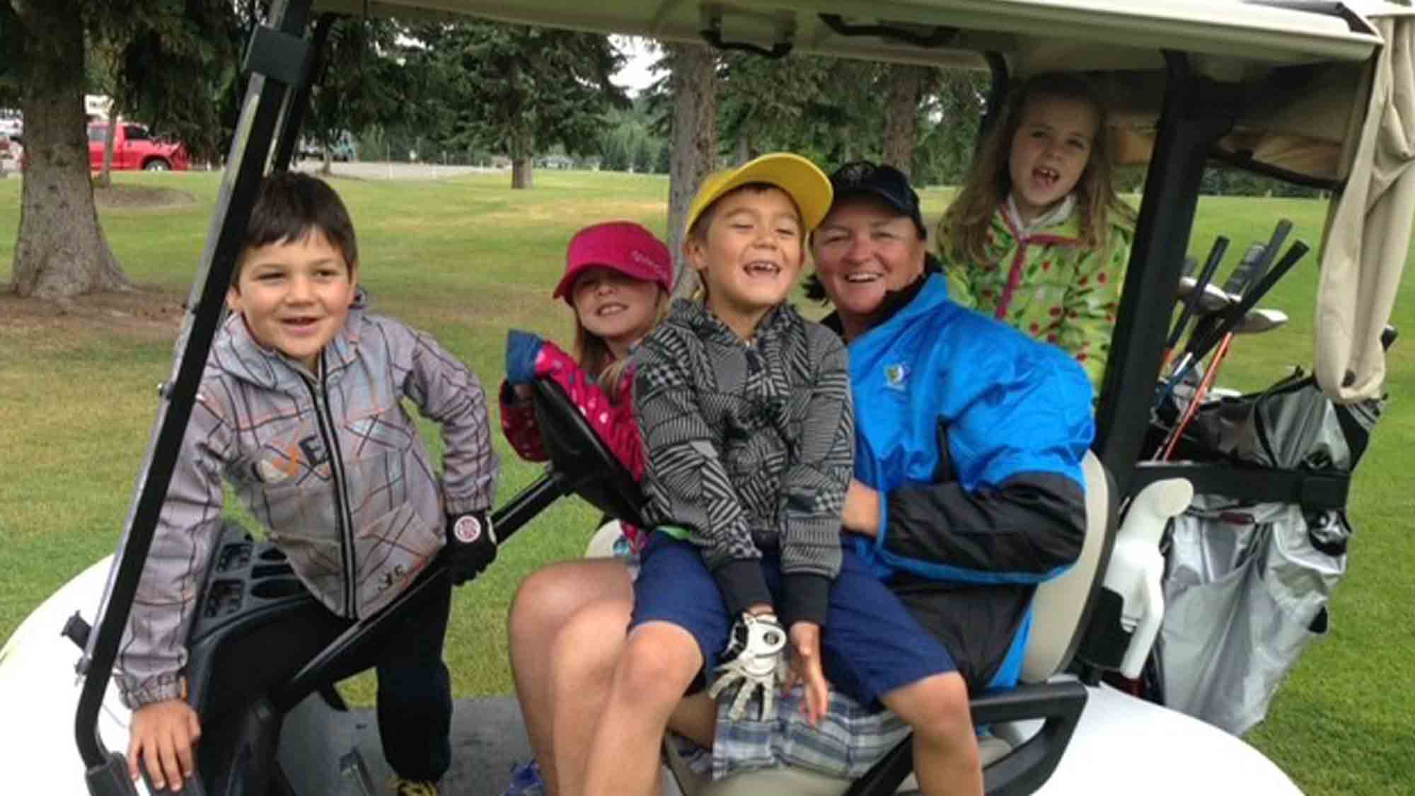Kathy Gook Inspiring Her Young Students