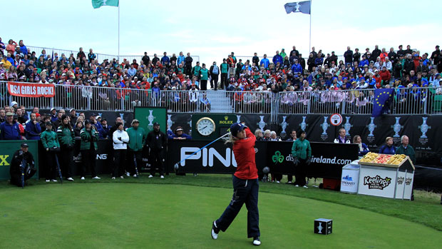 Cristie Kerr at 2011 Solheim Cup