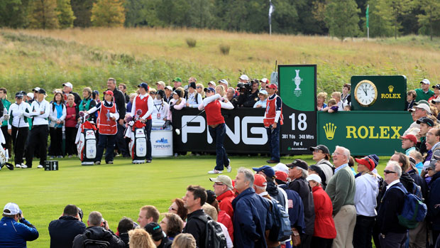 Paula Creamer at 2011 Solheim Cup