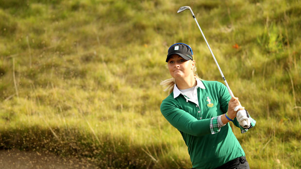 Anna Nordqvist at 2011 Solheim Cup