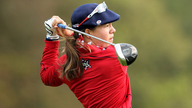 Vicky Hurst at 2011 Solheim Cup