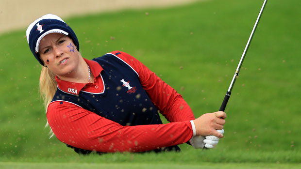 Brittany Lincicome at 2011 Solheim Cup