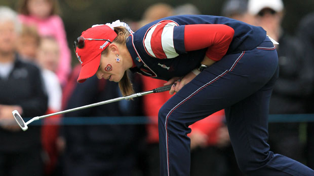 Paula Creamer at 2011 Solheim Cup