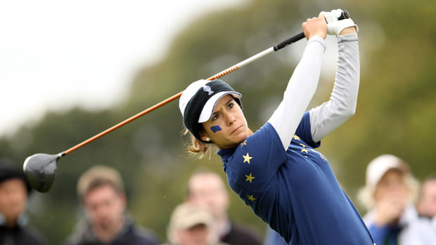 Azahara Munoz at 2011 Solheim Cup