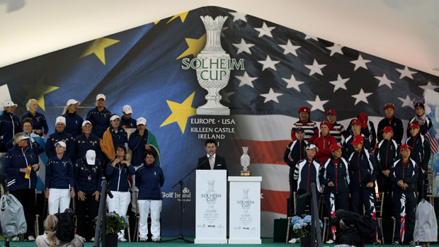 2011 Solheim Cup Closing Ceremony