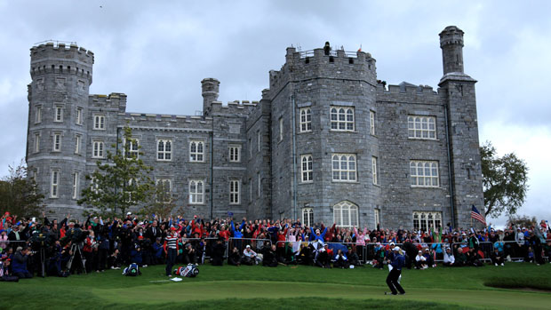 Suzann Pettersen at 2011 Solheim Cup