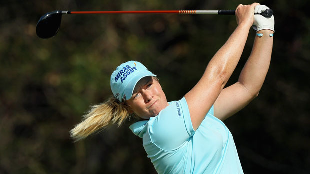 Brittany Lincicome during the LPGA LOTTE Championship