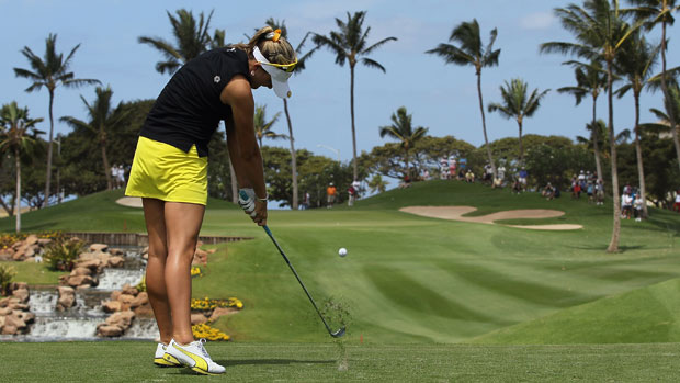 Lexi Thompson during the LPGA LOTTE Championship