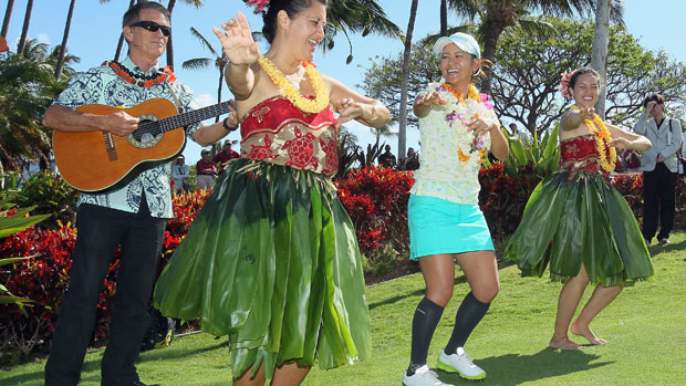 Ai Miyazato celebrates by dancing 