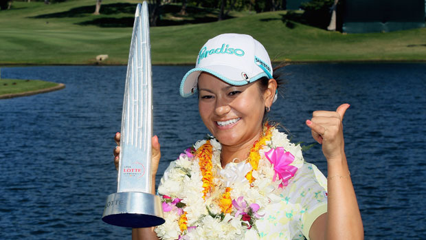 Ai Miyazato winner of the LPGA LOTTE Championship