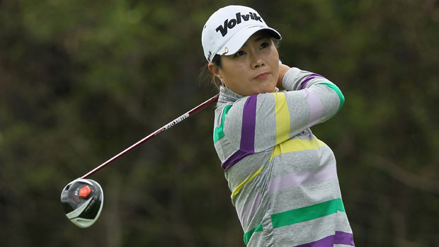 Meena Lee during the LPGA LOTTE Championship