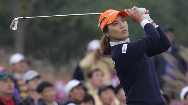 So Yeon Ryu during the final round of the 2012 LPGA KEB·HanaBank Championship