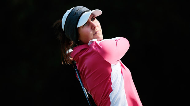 Jennifer Johnson during the second round of the Mizuno Classic