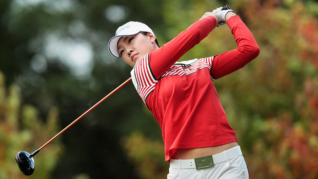Hee Kyung Seo during the first-round at the Mizuno Classic